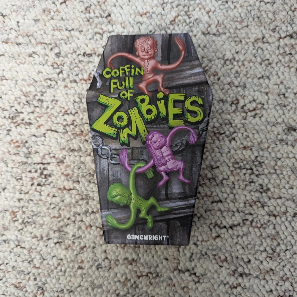 NWOT Coffin Full of Zombies Game by Gameright